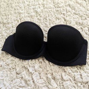 ThirdLove Classic Strapless Bra Black 32 B 1/2